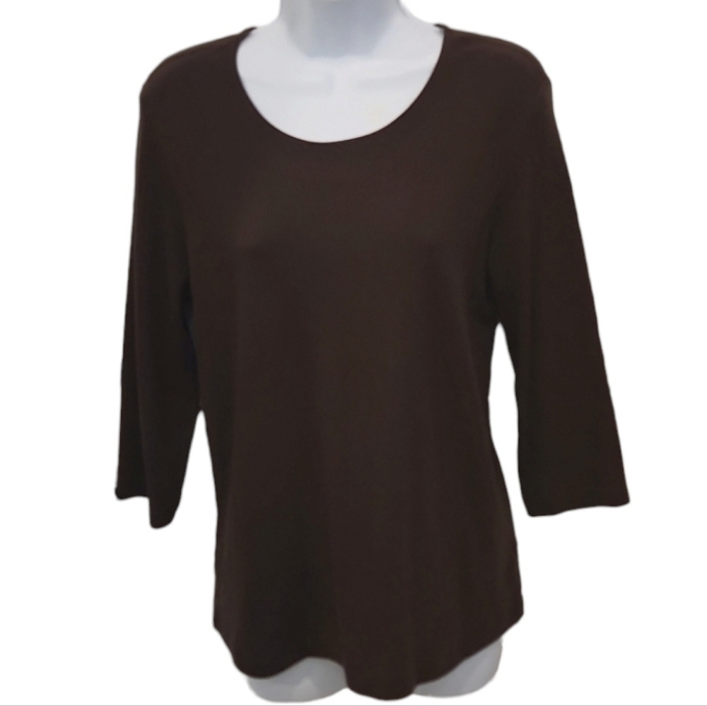 REBECCA Malone Scoop Neck Top